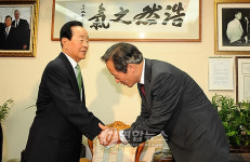 정몽준 대표 YS 예방