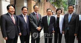 정몽준, YS 예방