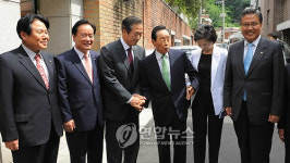 정몽준, YS 예방