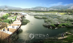 정비된 한강 충주선도지구