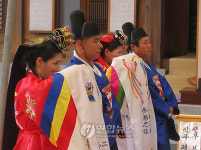전북 다문화가정 새댁들 전통혼례