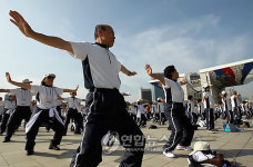 걷기 전에 준비체조를