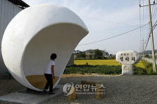 접경지 철원마을 버스정류장