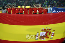 -U20 축구- 스페인, 3전 전승으로 16강
