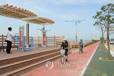 부산 낙동강하굿둑∼사상구 자전거도로 완공