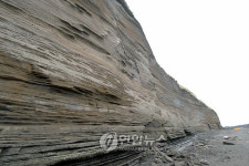 제주 수월봉 화산쇄설층