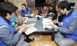 거제 삼성重에 외국인들의 한글 배우는 소리