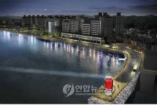 통영시 미수동 해안을 관광명소로
