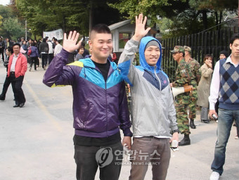 다이나믹 듀오, 13일 동반 현역입대
