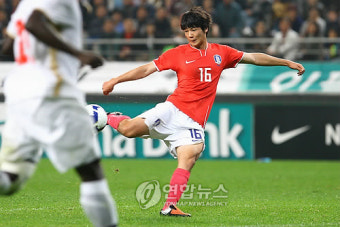 <한.세네갈축구> 선제골 기성용, 대표팀 희망