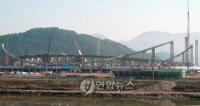 전국체전 열릴 진주종합경기장 웅자 드러내