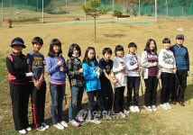 괴산 중학생들 첫 골프장 체험학습