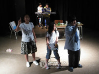 원주 우산초교 뮤지컬부 국제 연극제 참가