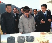 北김정일, 함남 발전소, 협동농장 시찰