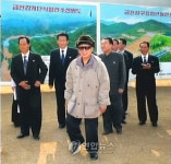 北김정일, 함남 발전소, 협동농장 시찰