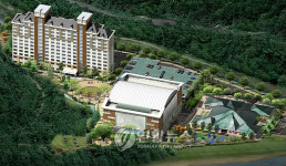 하이원리조트 태백복지관 조감도