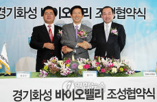 경기도-한화그룹 바이오밸리 조성 협약