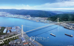 울산대교 조감도