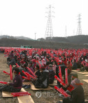 울산 원전주변 서생면민들 송전탑 피해 보상하라