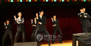 춤추는 현대캐피탈 선수들