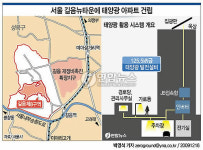 서울 길음뉴타운에 태양광 아파트 건립