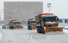 제설차량 투입