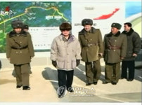 北김정일, 새해 첫 공개활동 희천발전소 시찰