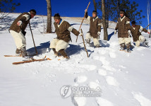 폭설에는 역시 설피가 최고