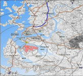 영암해남기업도시 구성지구 위치도