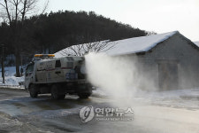 구제역 발생 열하루째..포천 방역 활발