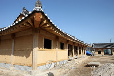 <카메라뉴스> 경주 교촌한옥마을 조성 한창