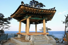복원되는 낙산사 의상대