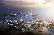 인천 용유.무의 문화.관광.레저 복합도시 조감도