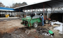 장안농장의 친환경 퇴비사