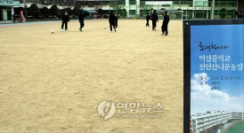 파란 잔디를 기대하며..