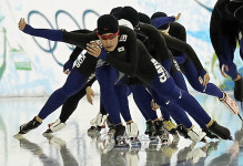 <올림픽>질주하는 대표팀