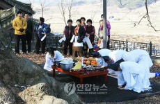 <카메라뉴스> 남원 진기리 느티나무 당산제