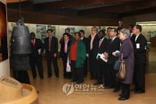 남태평양군소도서국 대표단 새마을교육