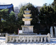 부산 범어사 삼층석탑 일제 잔재 지운다