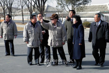 北김정일, 협동농장 현지지도
