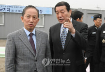 김태영 국방, 제주 해군기지 현장 방문