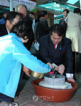 日총무대신 일행 양평 정보화마을 견학