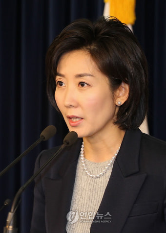 나경원의원 기자회견