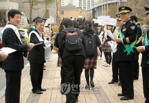 강릉경찰, 학교폭력 및 성폭력 예방 캠페인