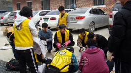 대전국세청 재활원서 봉사활동