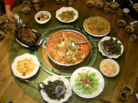구이저우 먀오족 밥상