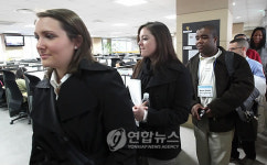 다산콜센터 방문한 미국 행정대학원생들