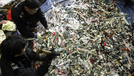 인천세관, 밀수품 폐기처분