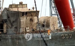 연평해전 참수리호 복제함 전쟁기념관 전시