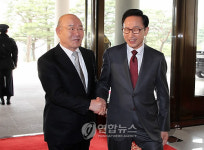 청와대 방문한 전두환 전대통령